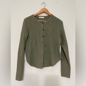 Madewell olive sweater